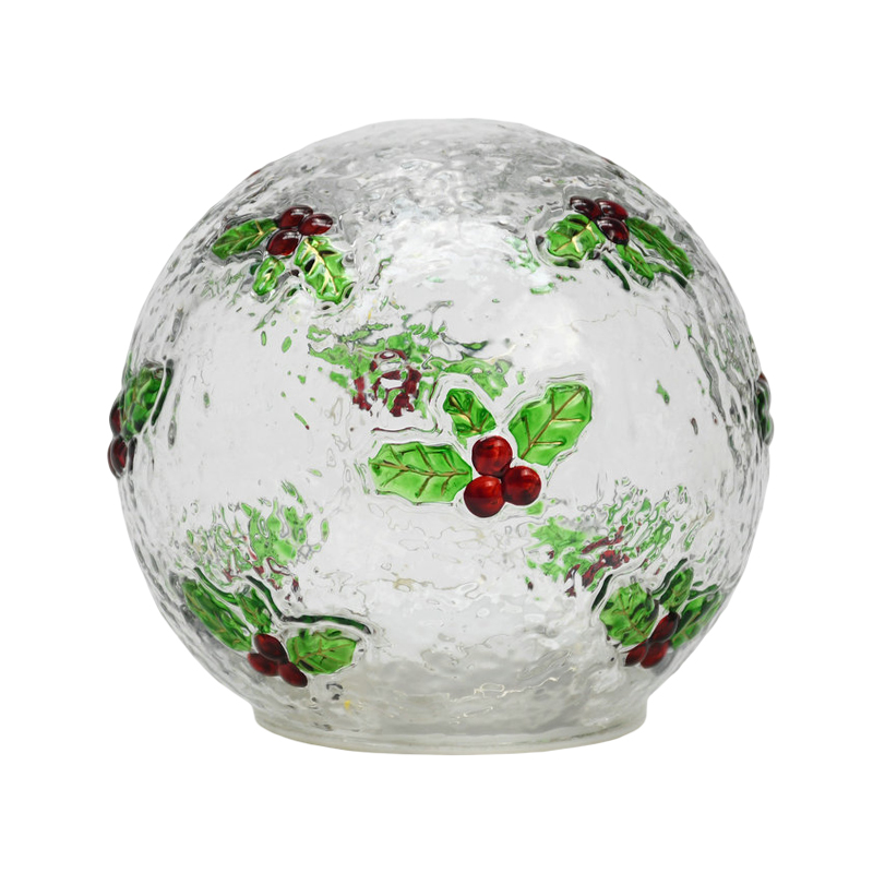 Bola de Vidrio con Luz 15x14cm