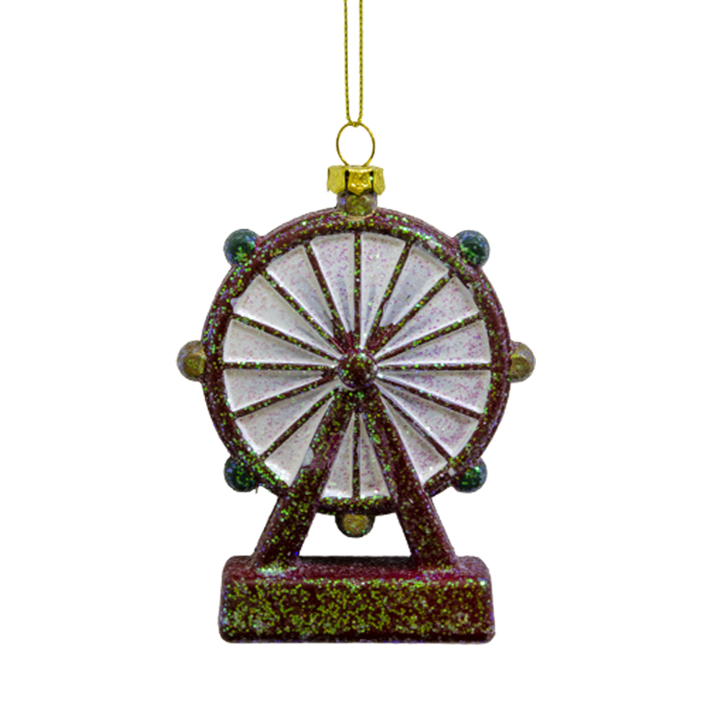 Rueda Colgante Rojo 9X3X11cm 