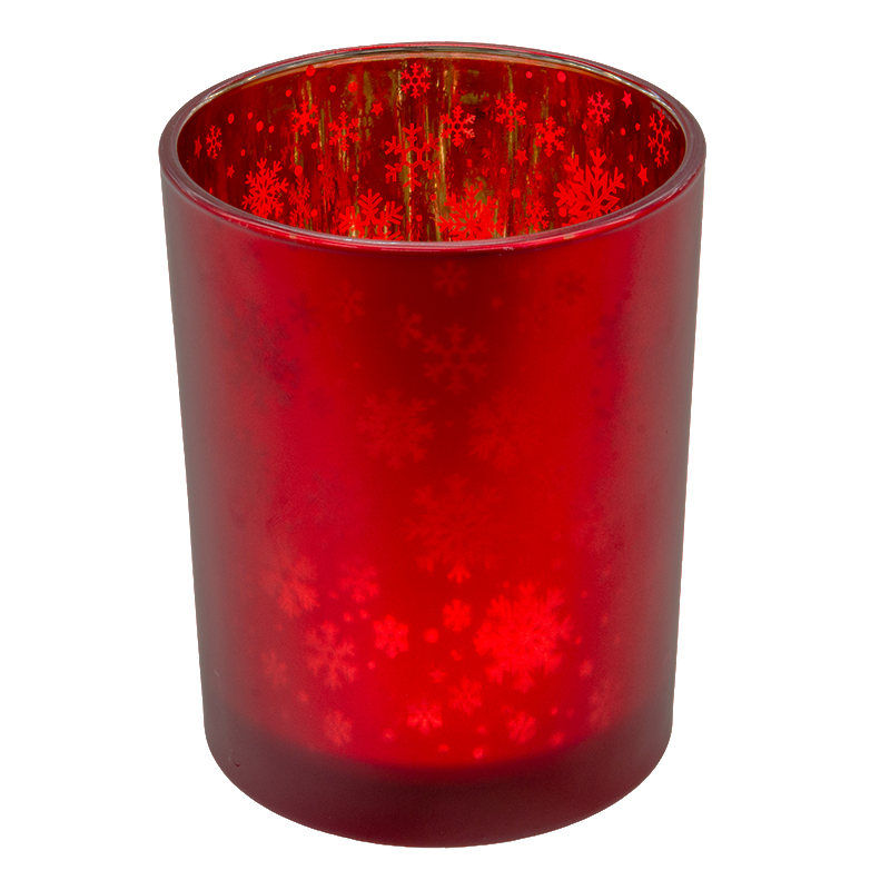 Porta Vela Rojo 10X12.5cm