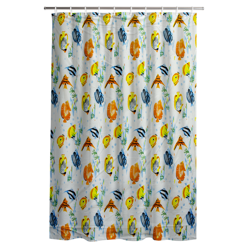 Cortinas de Baño PVC 180x180cm Surtida
