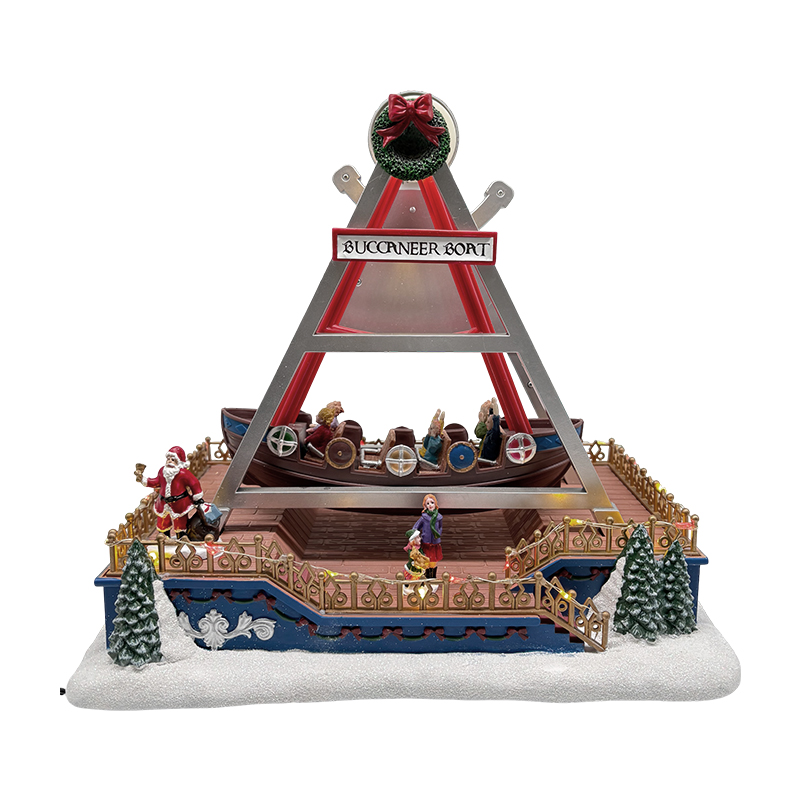 Barco Bucanero Movimiento y Música 32.5x22x32cm