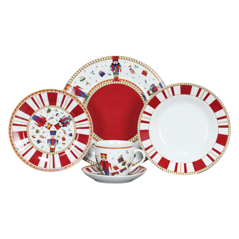 Vajilla Nutcracker  20 Piezas