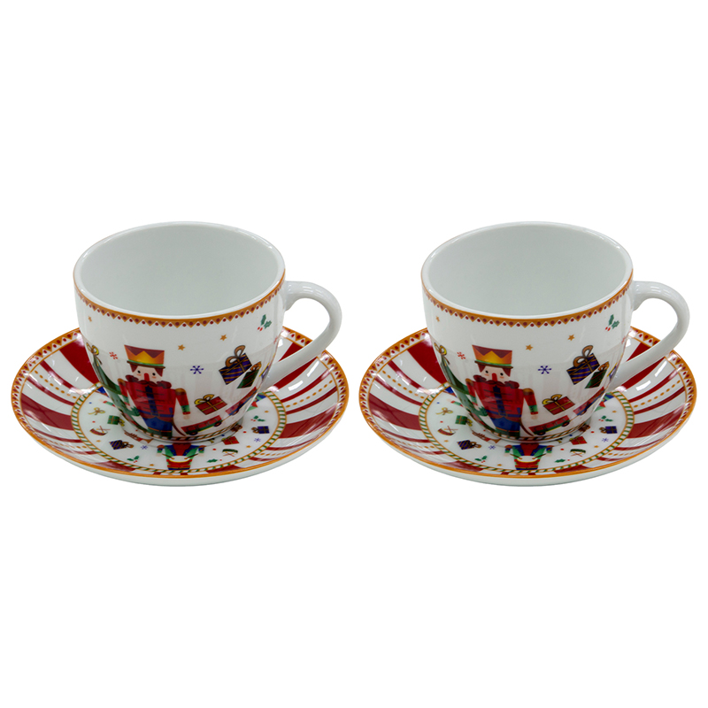 Set de 2 Tazas Nutcracker