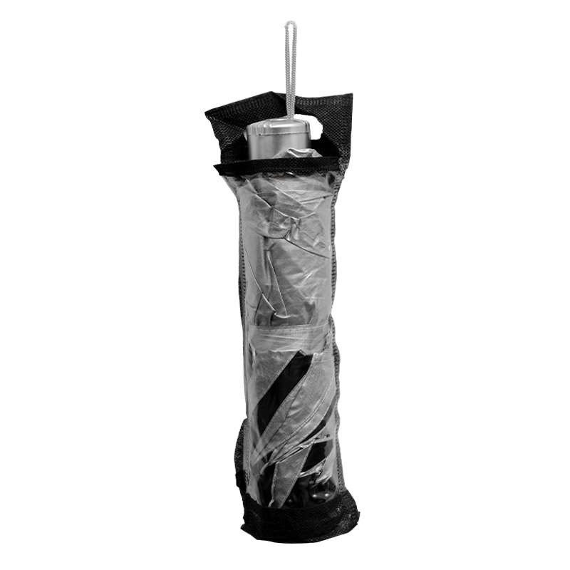 Paragua de Cartera con UV Negro 95X54X95cm 