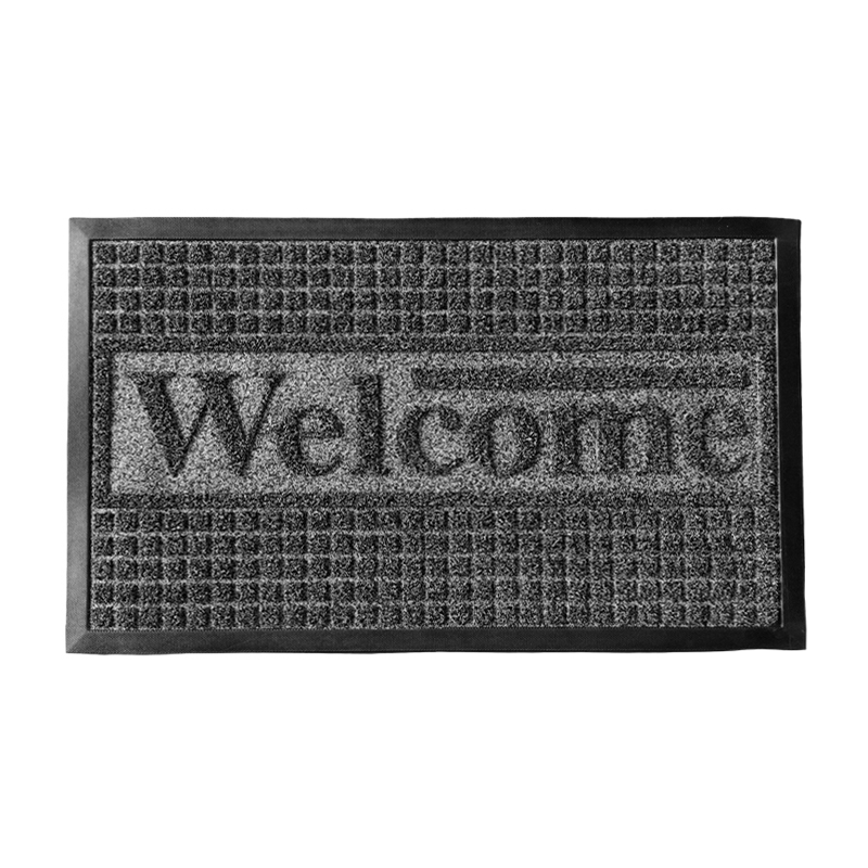 Alfombra Welcome Gris 45X75cm