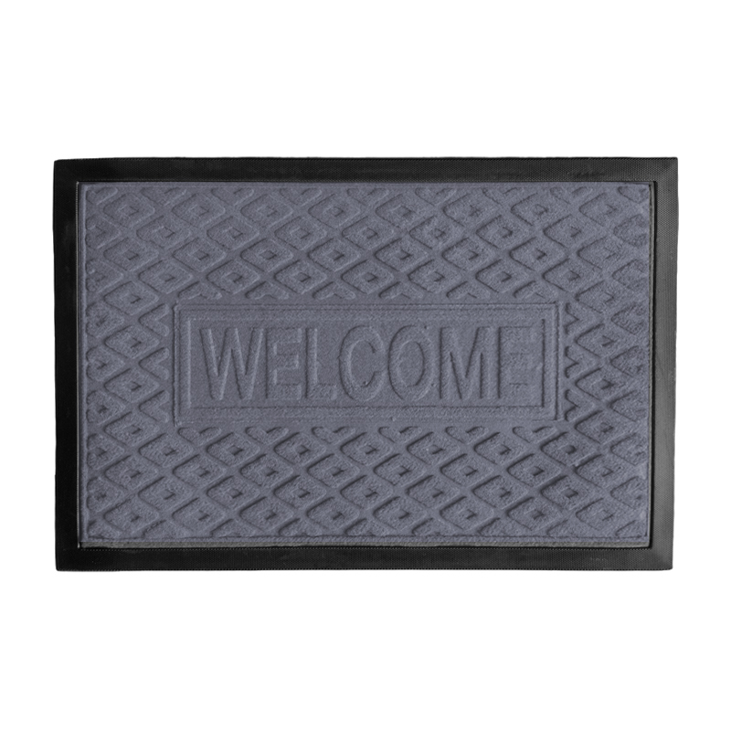 Alfombra Welcome Gris 40X60cm