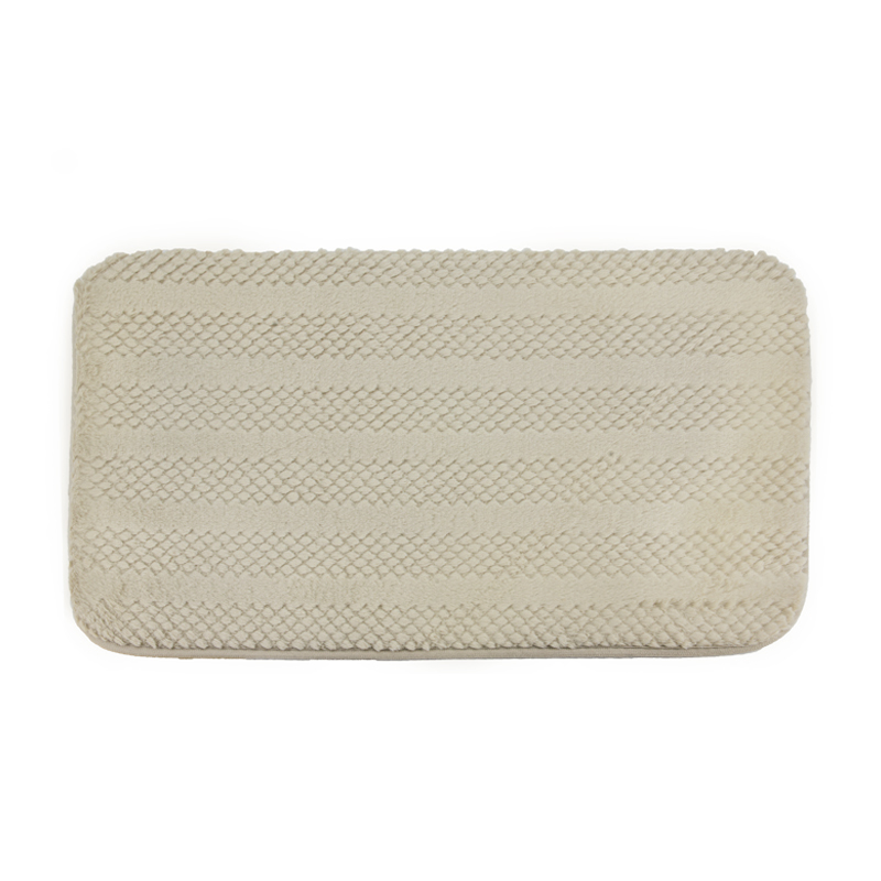 Alfombra de Baño Rombos beige 40X60cm