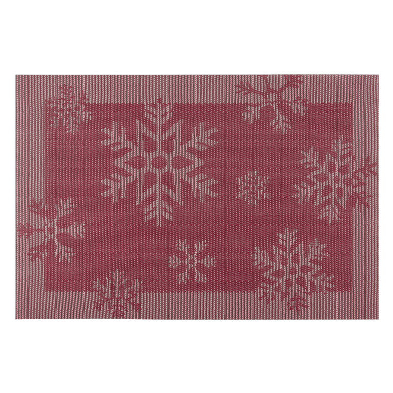 Individual HOHOHO 30x45cm Rojo