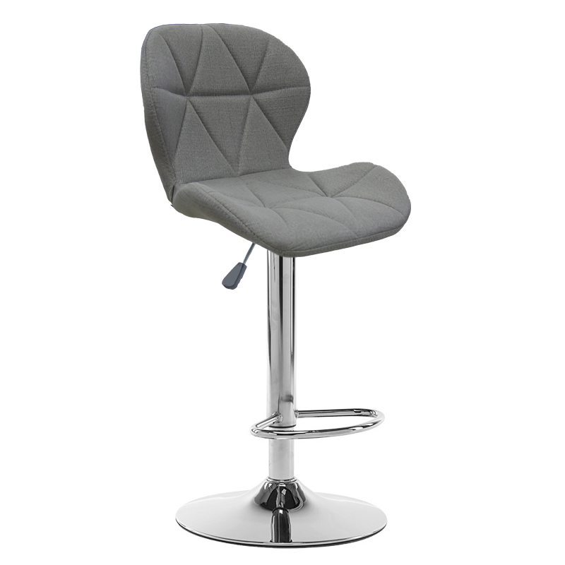 Silla de Bar Emma Gris Tela