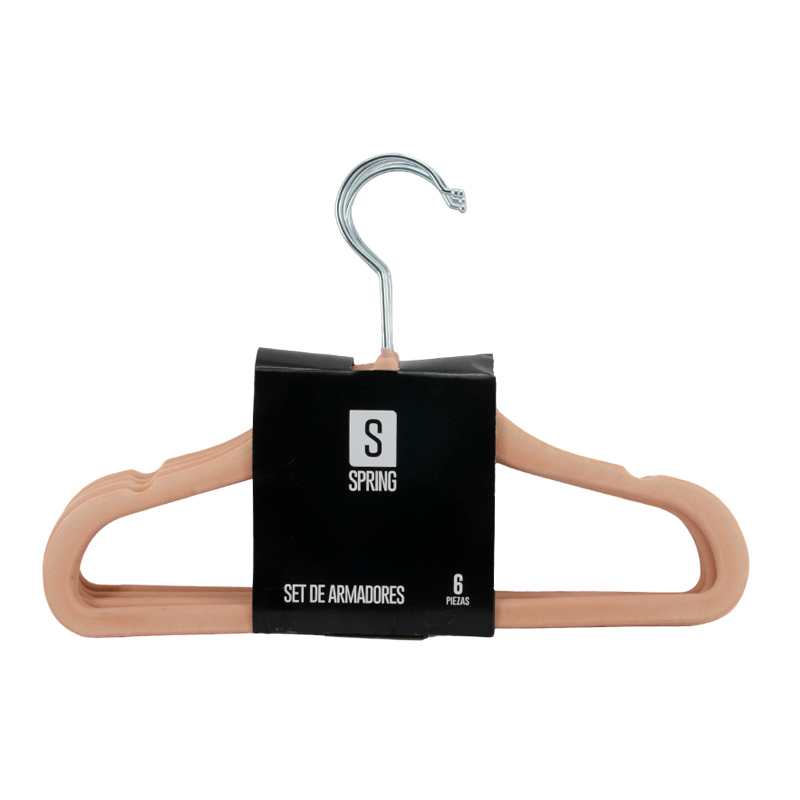 Armador Gamuza de Niños 6 Piezas Rosado