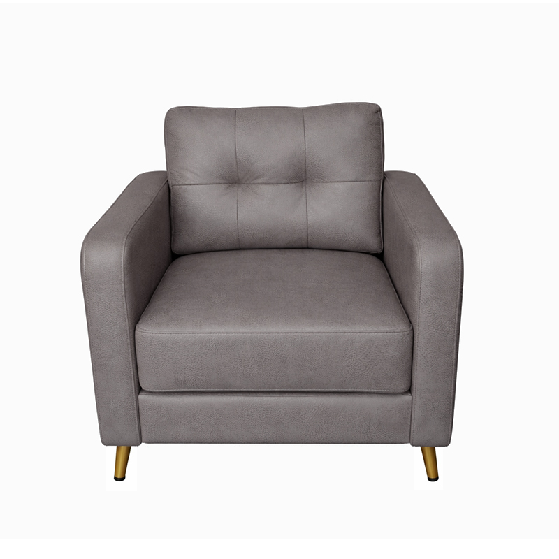 Sofá 1 Puesto Barry Gris Oscuro