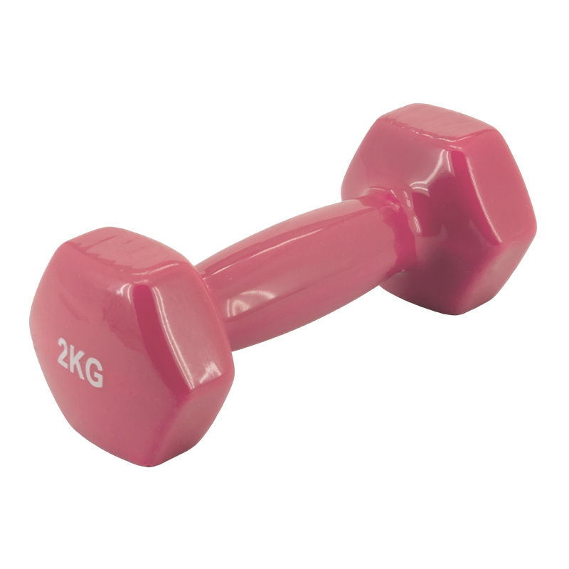 Mancuerna Vinil 2KG Rosado
