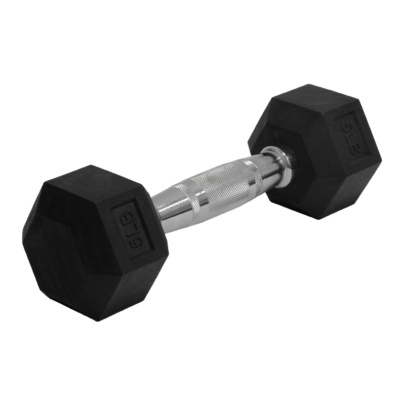 Mancuerna Metálica Hexagonal 5 Libras 