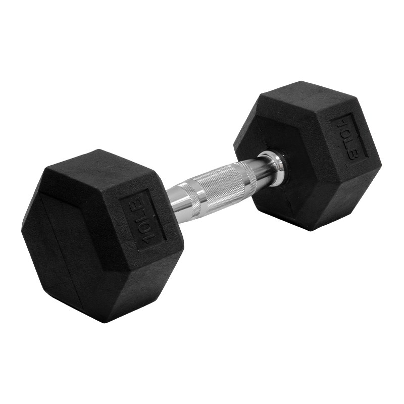 Mancuerna Metálica Hexagonal 10 Libras 
