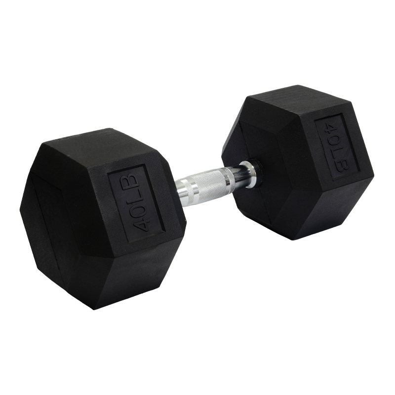 Mancuerna Metálica Hexagonal 40 Libras 