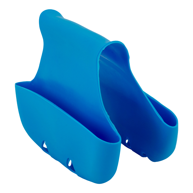 Porta Esponja Azul Doble para Fregadero