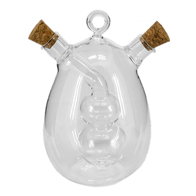 Aceitera Vinagrera Vidrio 15x12cm