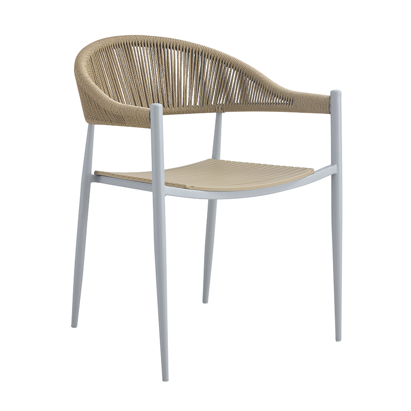 Silla Kandu Metal Beige