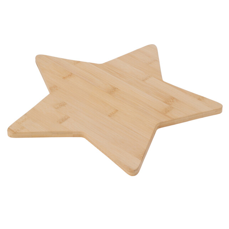 Bandeja para Servir Bamboo Estrella 36X36cm