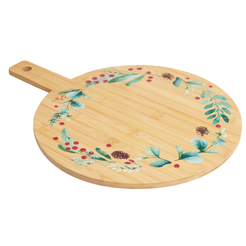 Bandeja de Servir Bamboo Corona 33X33cm