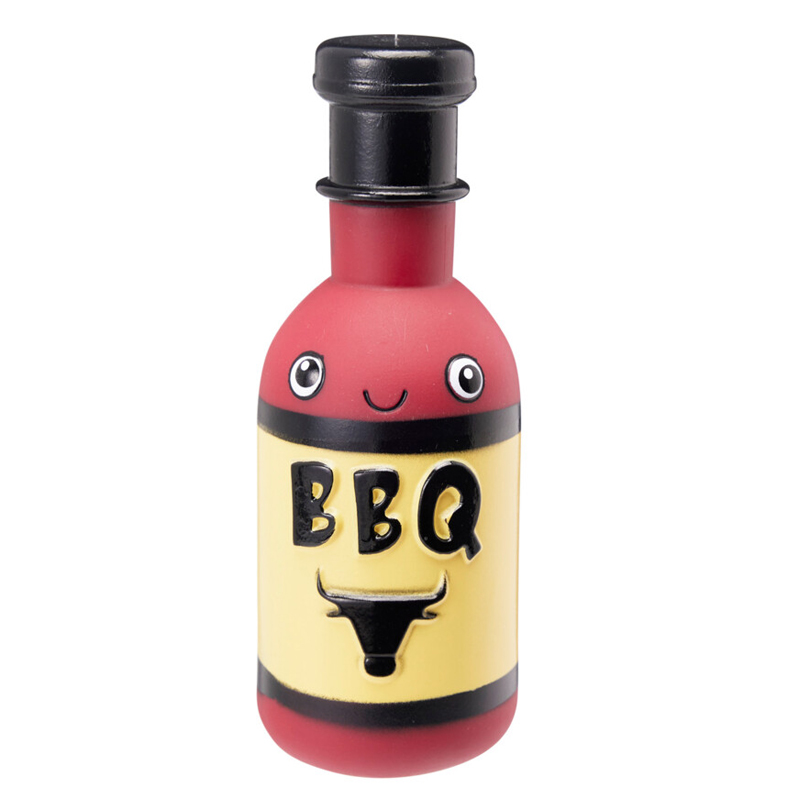 Juguete de Vinil para Perro Diseño BBQ