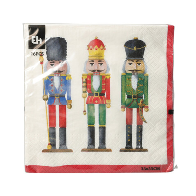 Servilletas de Papel Xmas Set de 16 17X17cm 
