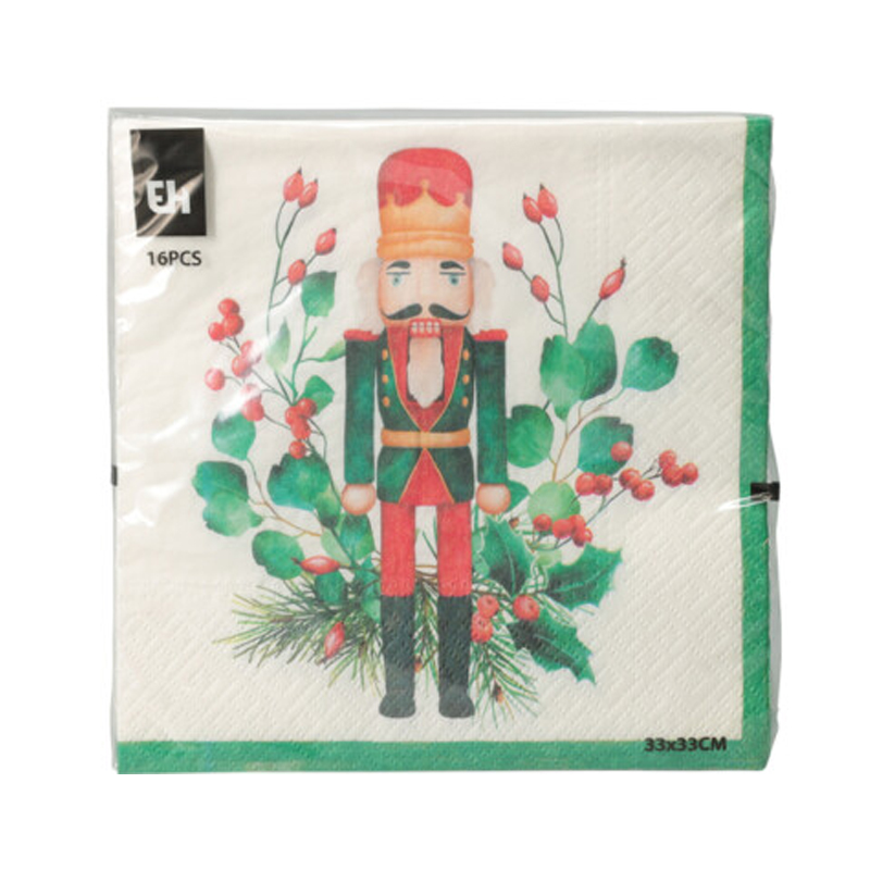 Servilletas de Papel Xmas Set de 16 17X17cm 