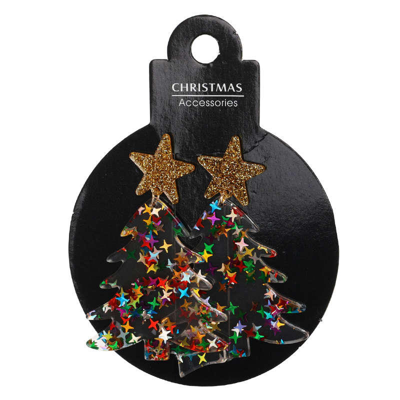 Xmas Aretes y Vinchas 5X3cm