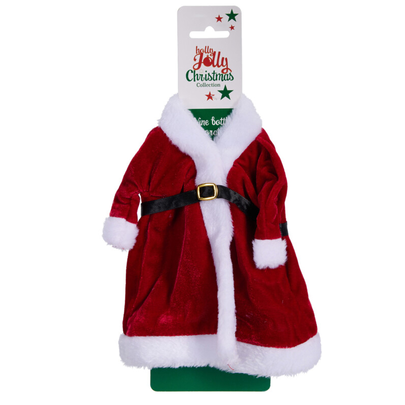 Forro de Botella de Vino Navidad 13X20X13cm