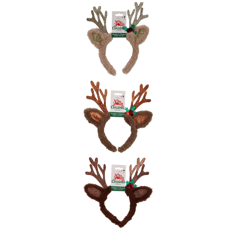 Diadema Reno Antler 21X28cm