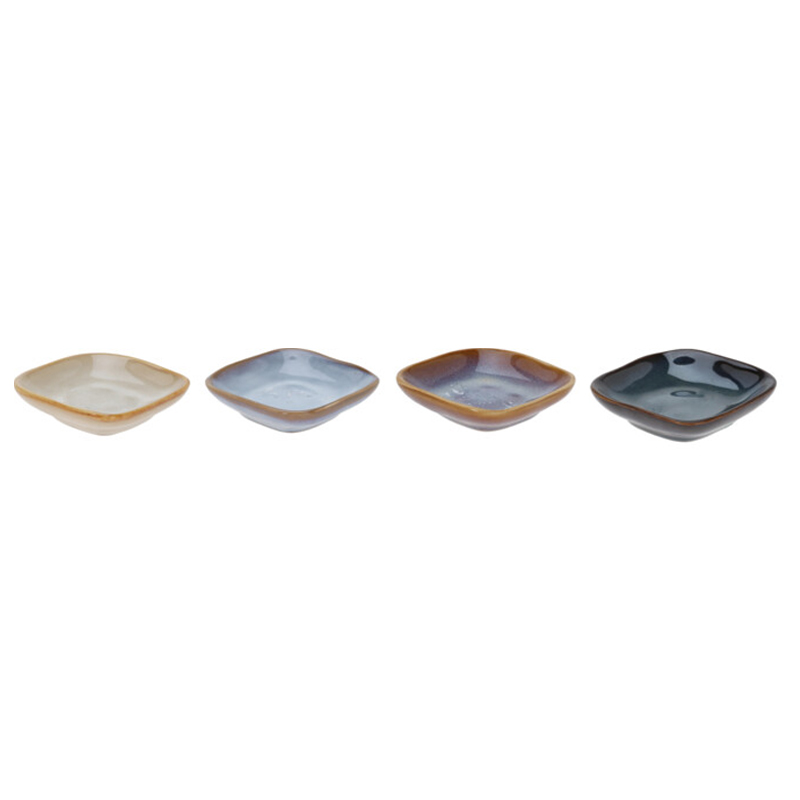 Set de 4 Bowls Snack 9X2X9cm