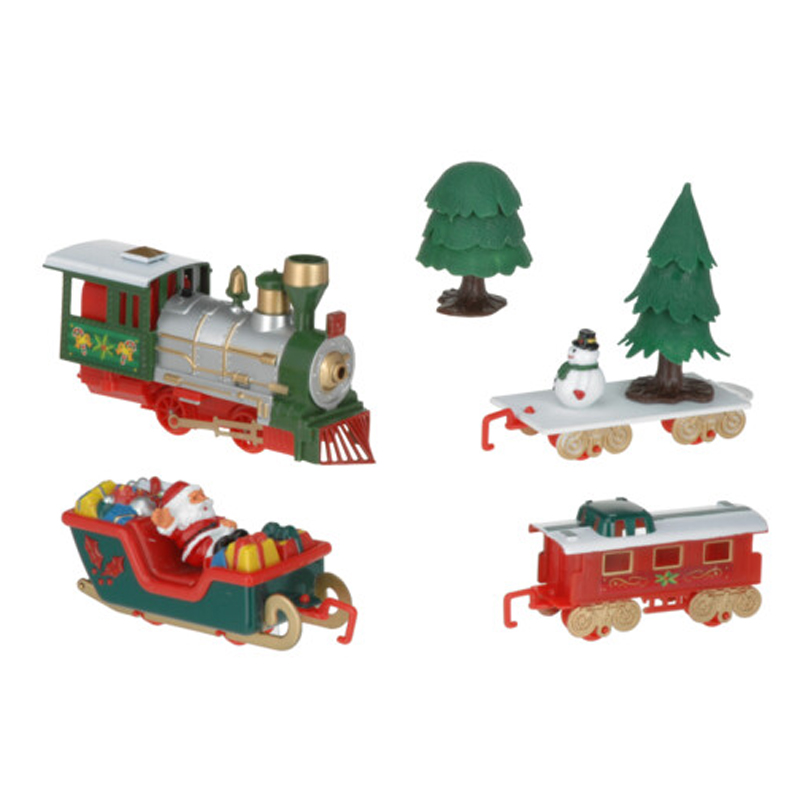 Set Tren de Navidad 22 Piezas 283cm 