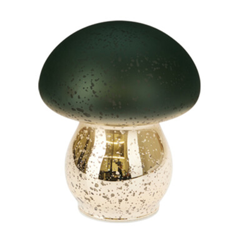 Hongo Dorado con Luz Led 13X15X13cm