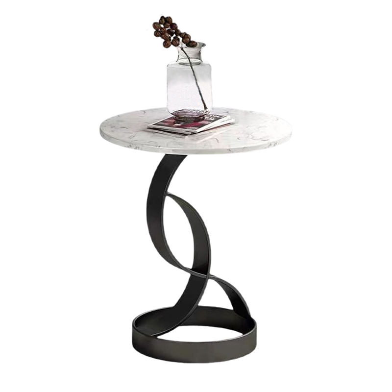 Mesa Lateral Pesaro Black 40cm