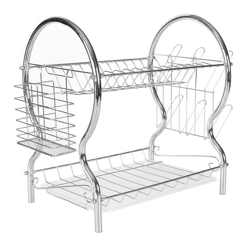 Platera Comal Cromo con Bandeja