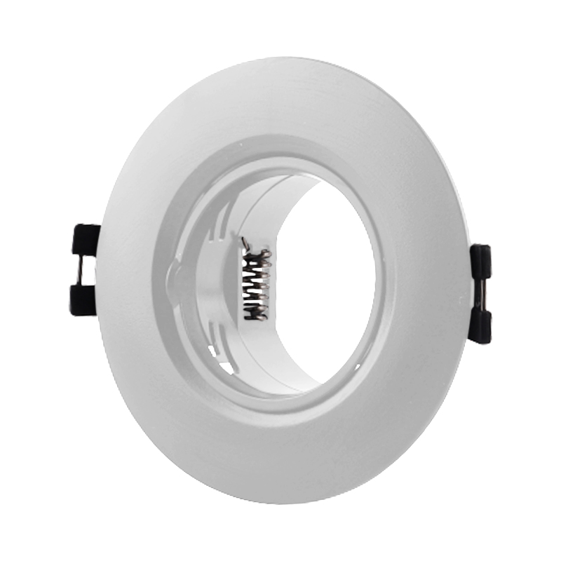 Ojo de Buey Fijo Blanco Mate 90mm GU10 Eurolight