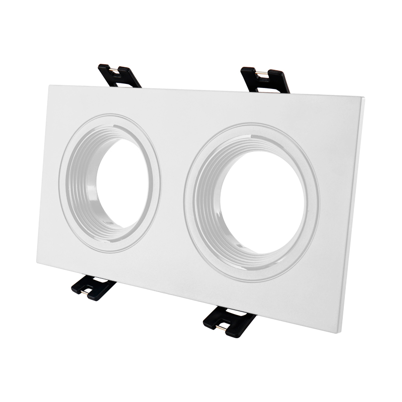 Ojo de Buey Doble Móvil Blanco Mate 93x173mm GU10 Eurolight