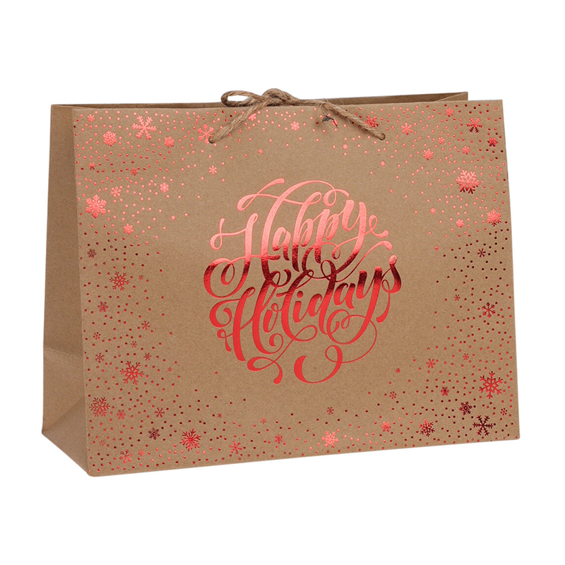 Bolsa de Regalo Larga Navidad 37X28cm