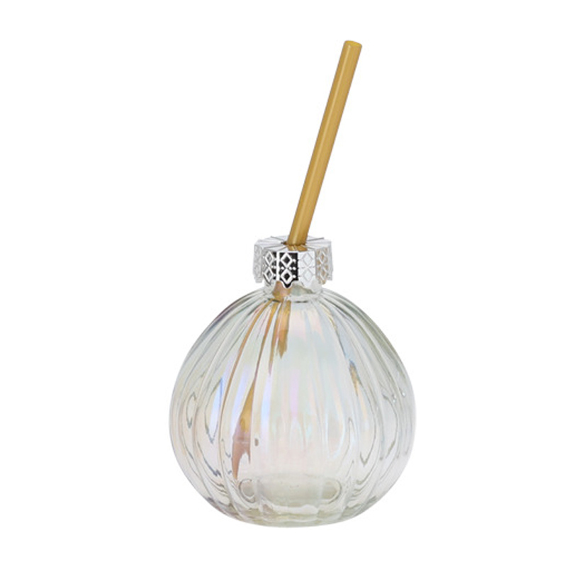 Vaso de Vidrio con Sorbete 200ML