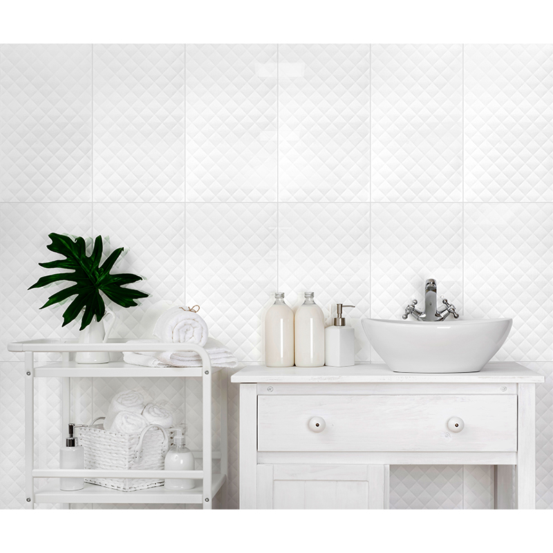 Cerámica 33x57cm Boa Blanco Brillo (.192)