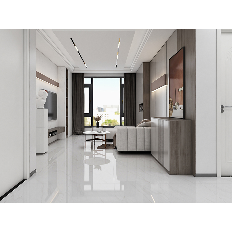 Porcelanato 60x120cm Mármol Blanco Albeta Pulido