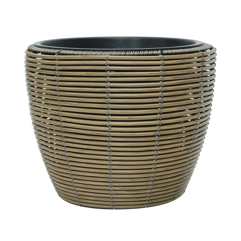 Macetero Kontum Beige 44x36cm