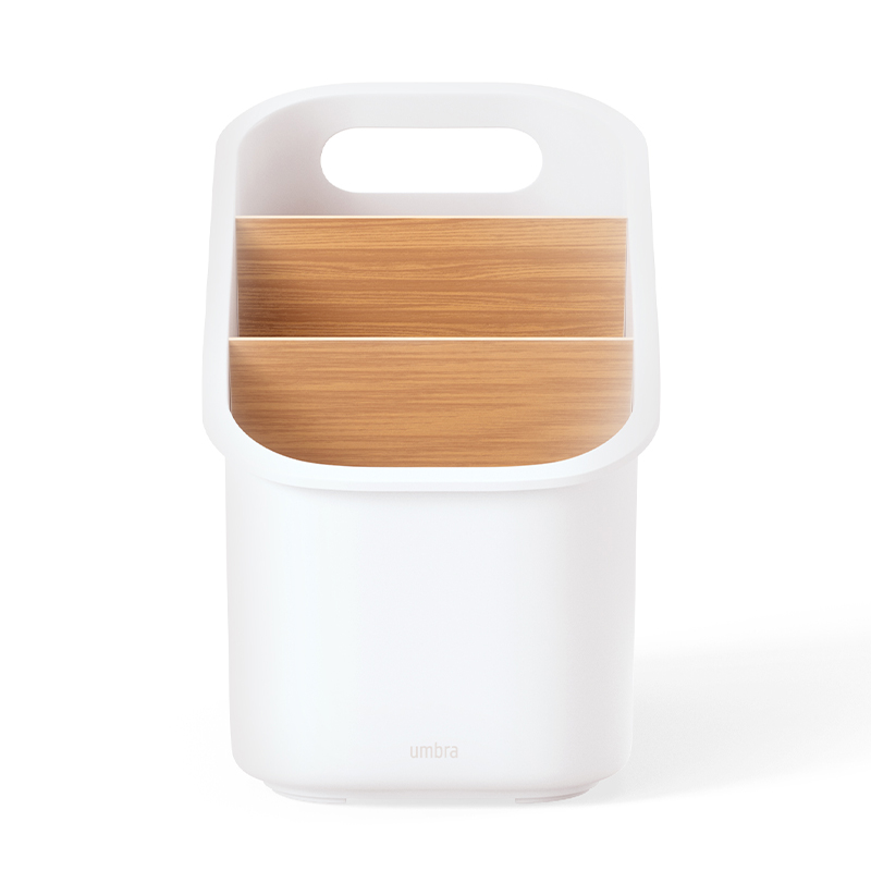 Porta Utensilios Bellwood Blanco Natural Umbra