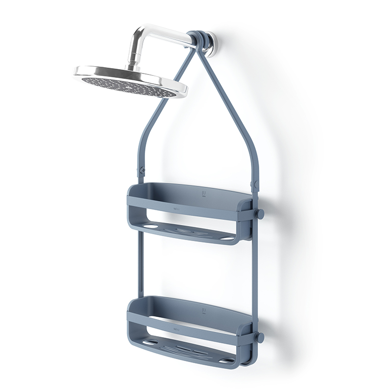 Organizador para Ducha Flex 2 Niveles Azul Umbra
