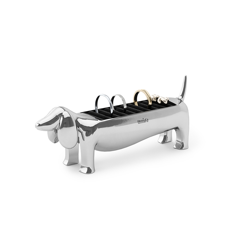 Porta Joyas Dachsie Cromo Umbra