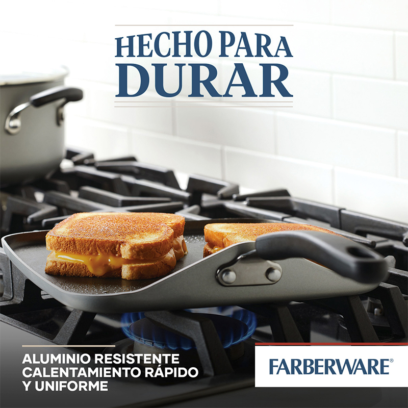 Plancha Cuadrada Diamondmax 28cm Farberware