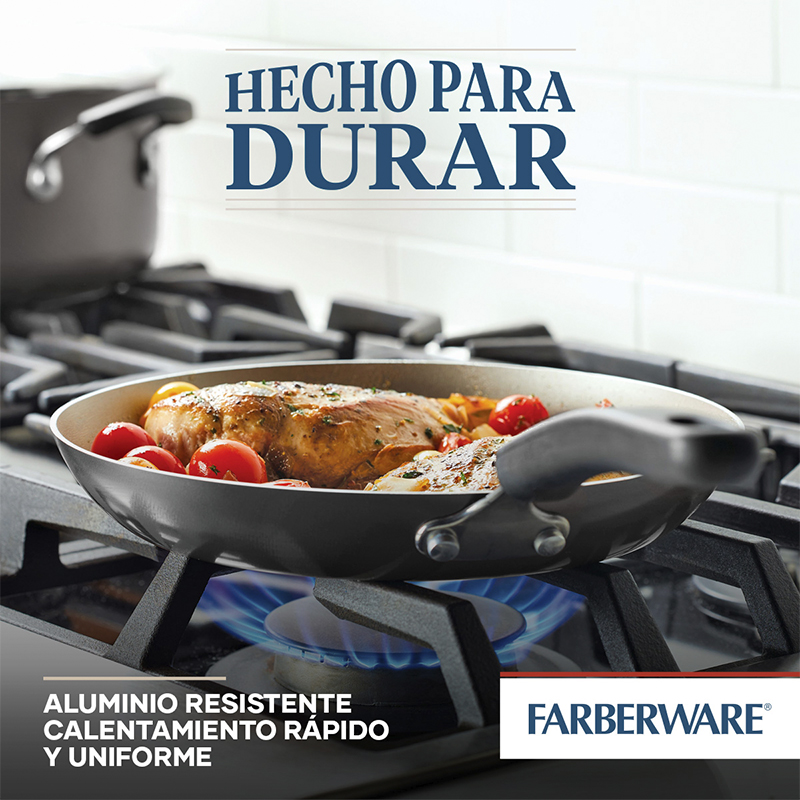 Sartén 28cm Diamondmax Pewter Farberware