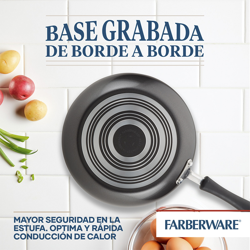 Sartén 28cm Diamondmax Pewter Farberware