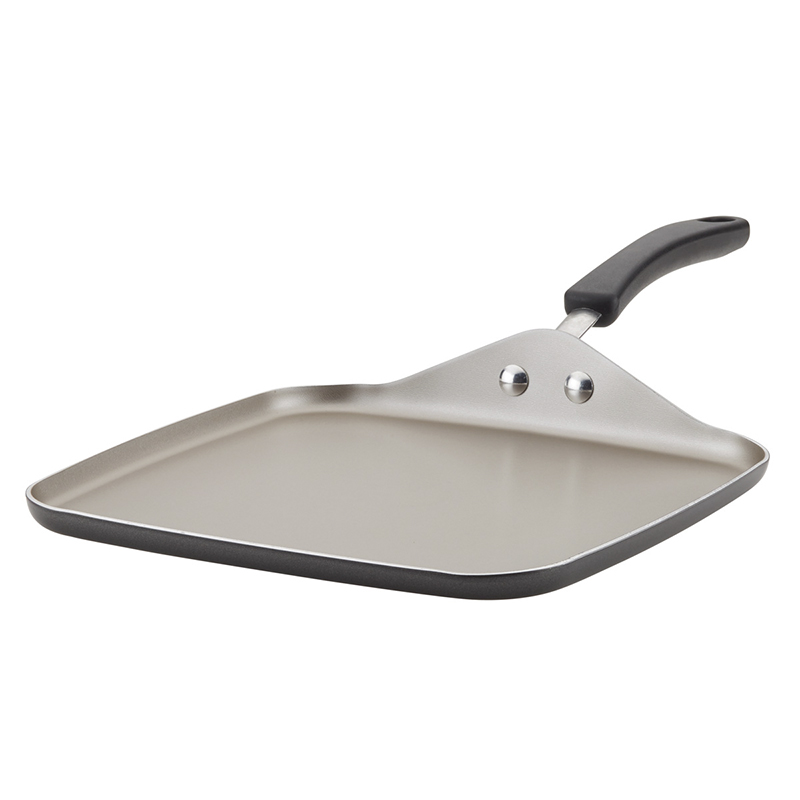 Plancha Cuadrada Diamondmax Pewter 28cm Farberware