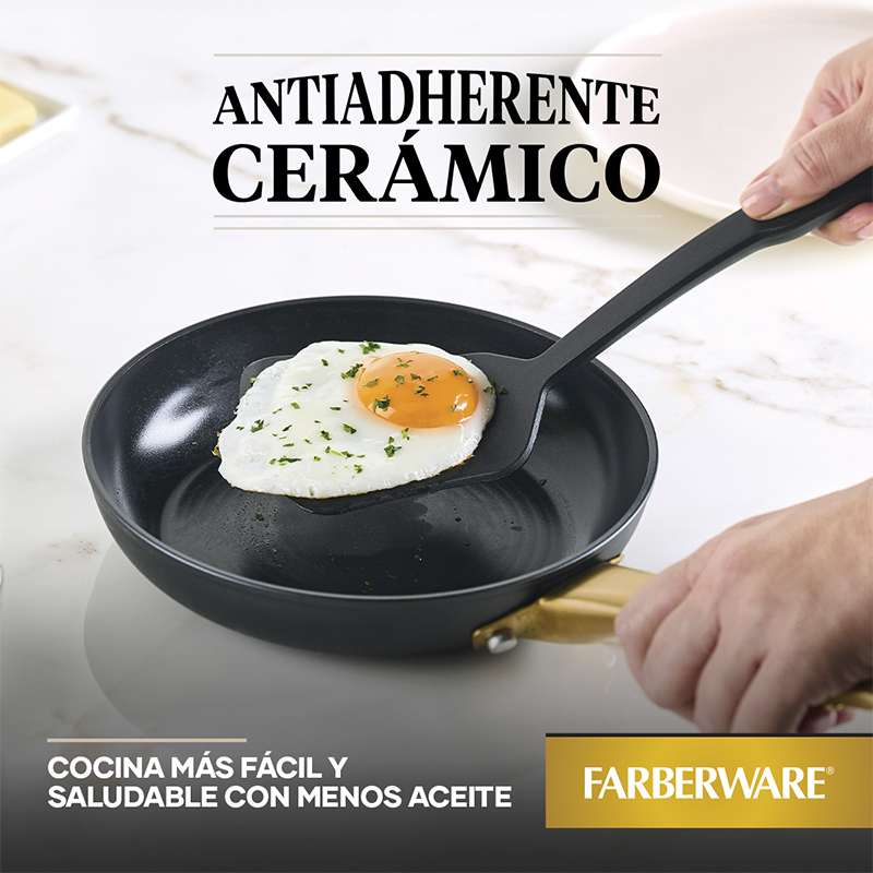 Sartén 20cm Inducción Cerámico Golf  Farberware